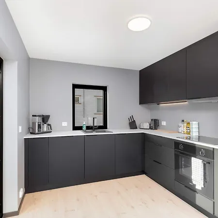 Apartment Dinbnb L 5 Bedrooms I Jacuzzi & El-parking L 24l7 Check In Kristiansand